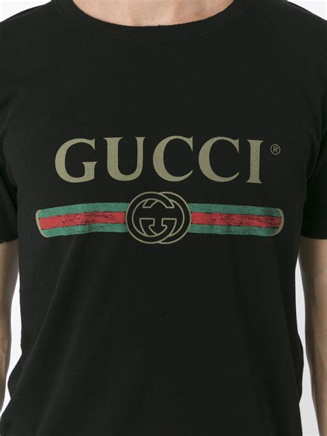 gucci stamp print t shirt